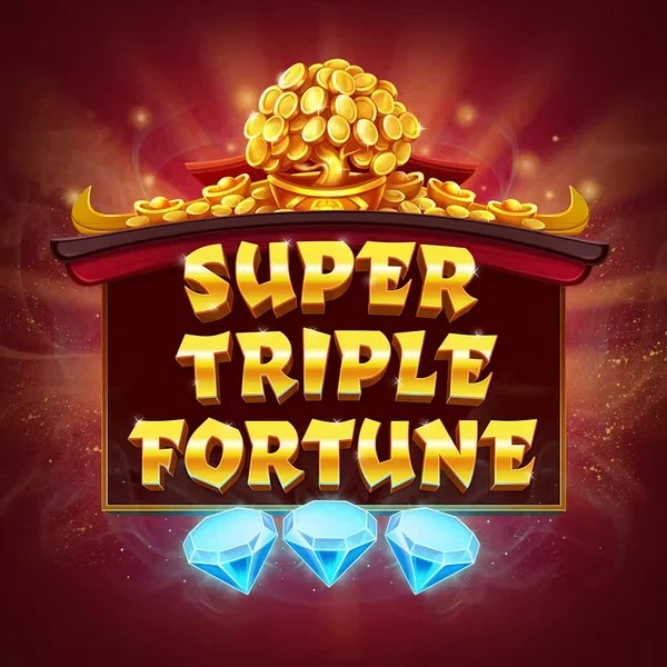 Super Triple Fortune slot visual from Greentube available on leprezonecasinoo.nl